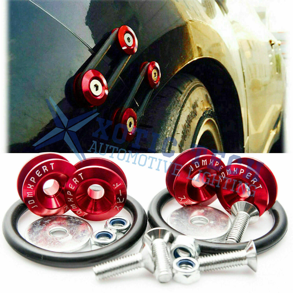 JDM Quick-Release Fastener Bumper Trim Kit for Honda Civic (2006–2011)
