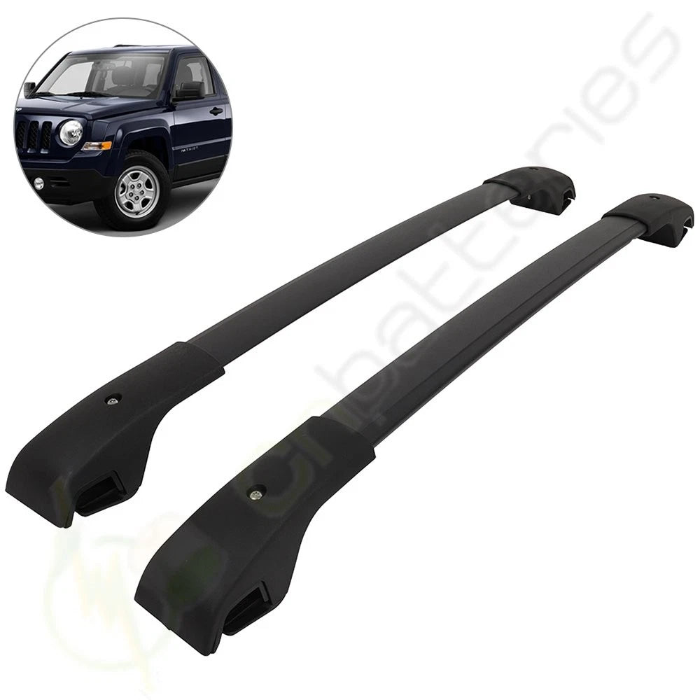 Set of 2 Roof Rack Cross Bars for Jeep Patriot (2007–2017)