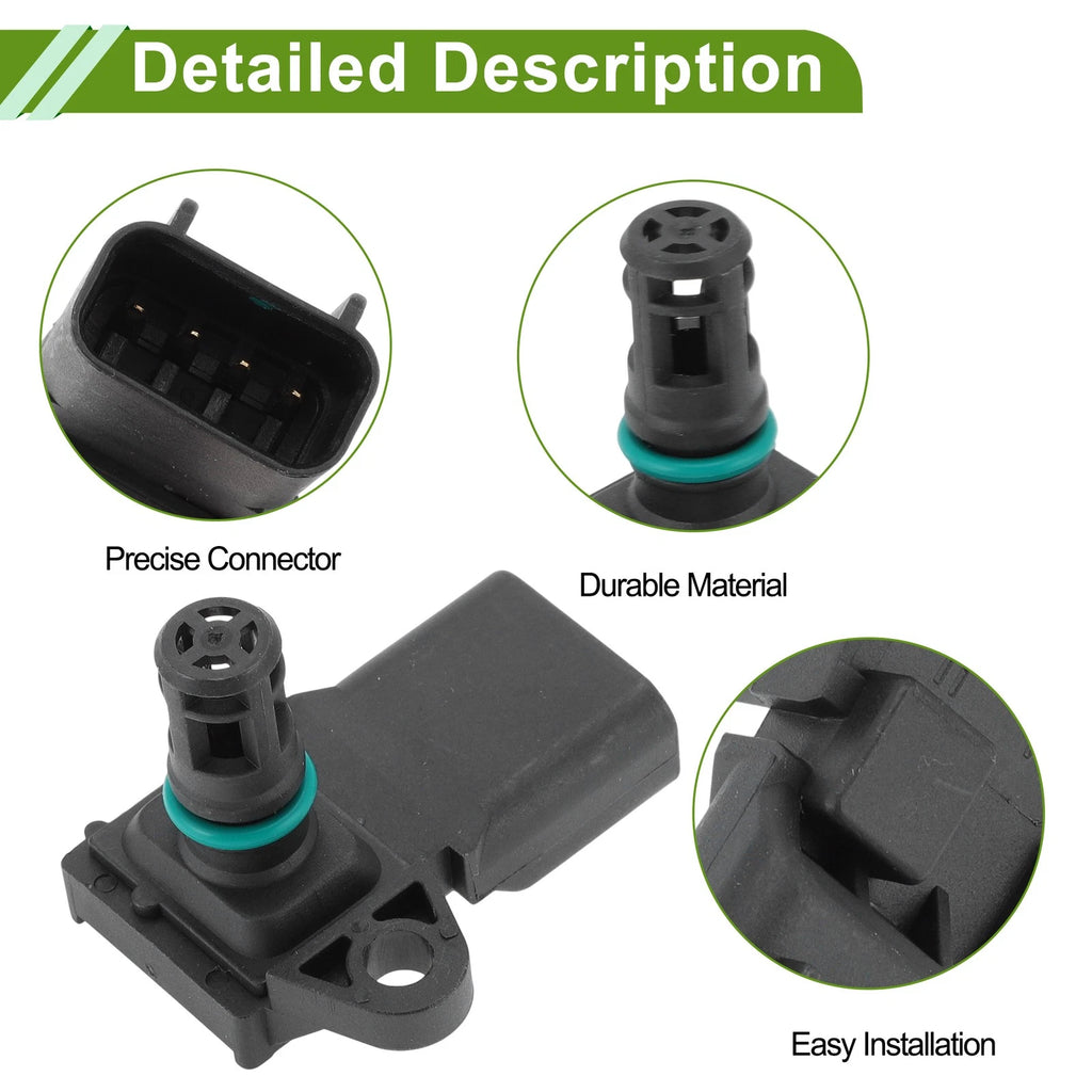 Manifold Absolute Pressure Sensor No.2S6A9F479BA for Ford C-Max (2004–2007)