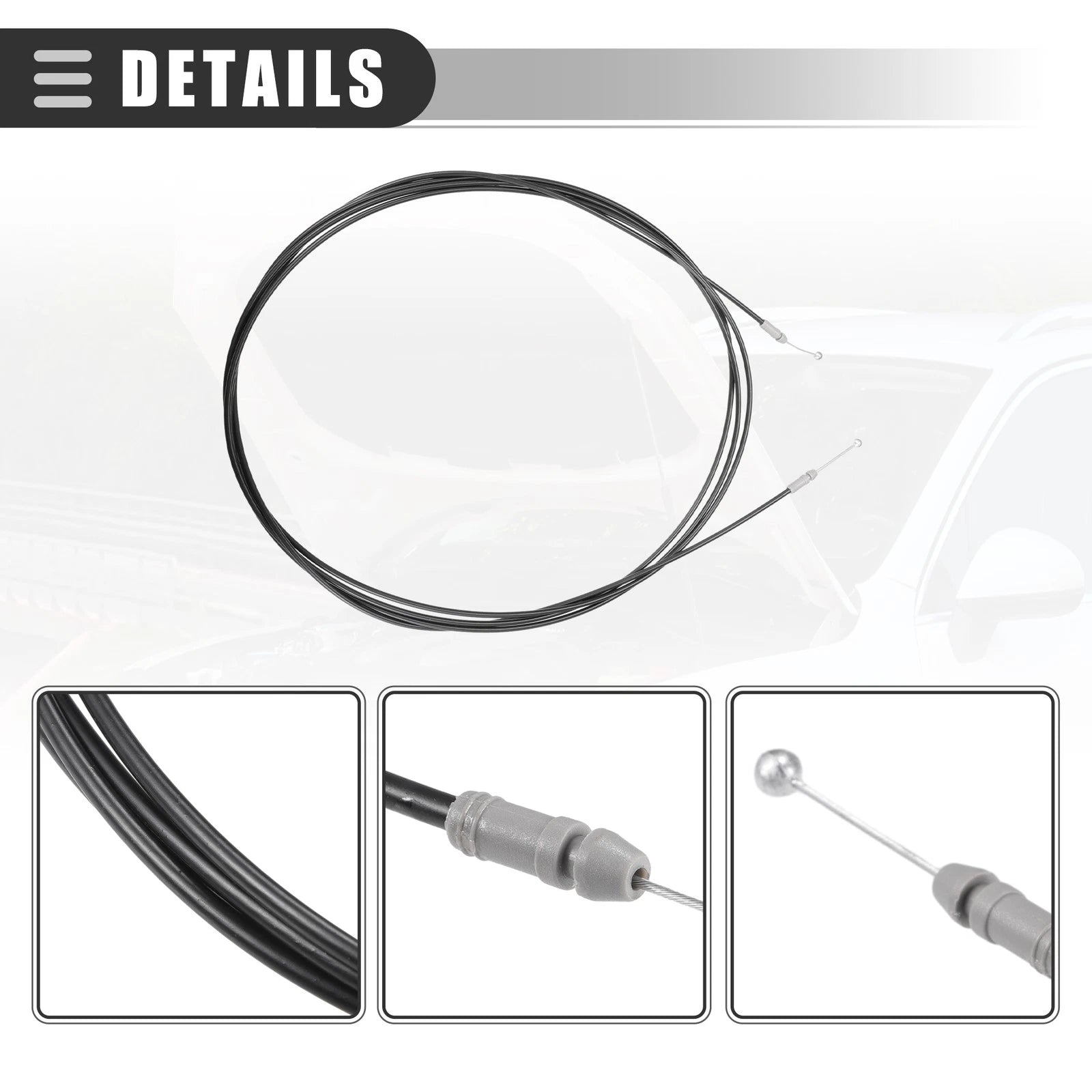 Rear Trunk Release Cable for Toyota Yaris Sedan (2007–2014) No.6460752090