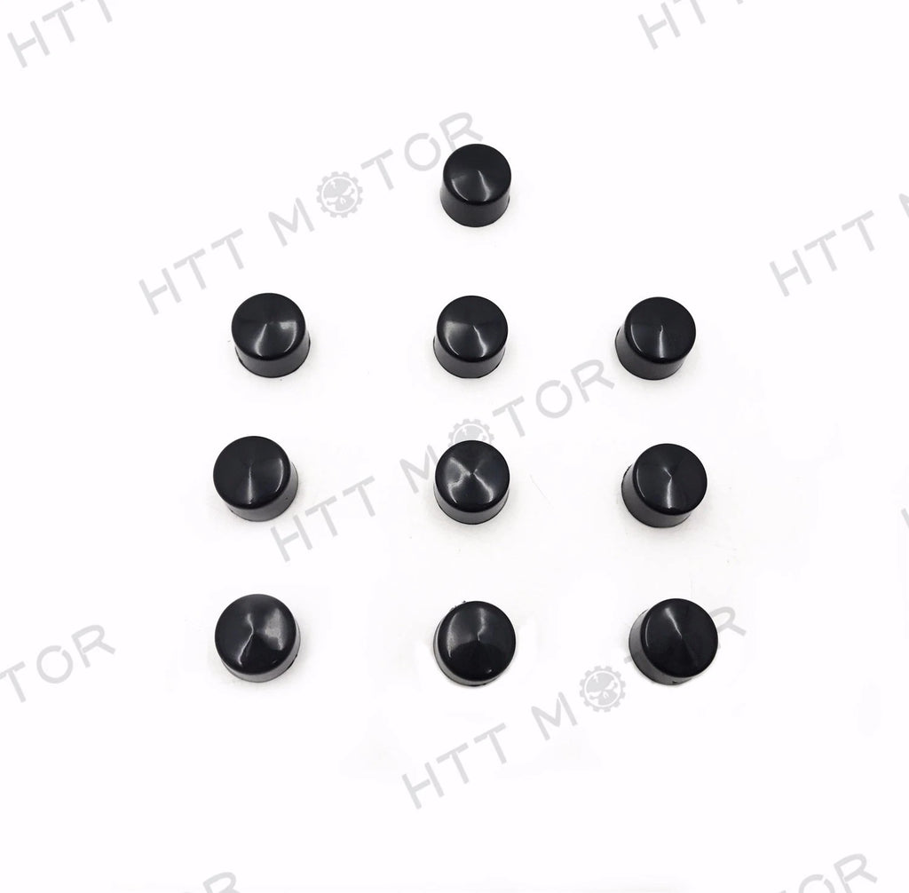 10 Piece Allen Socket Bolt Cap Dress Kit for Harley (Fits )