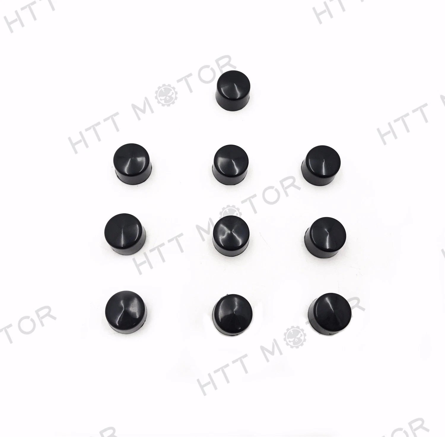 10 Piece Allen Socket Bolt Cap Dress Kit for Harley (Fits )