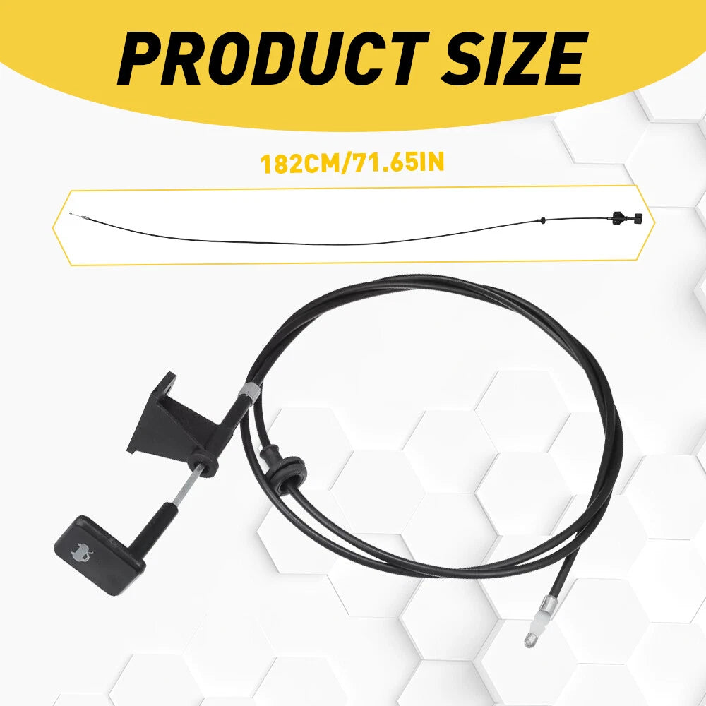 Hood Latch Lock Release Cable Lever for Acura RSX (2002–2006)