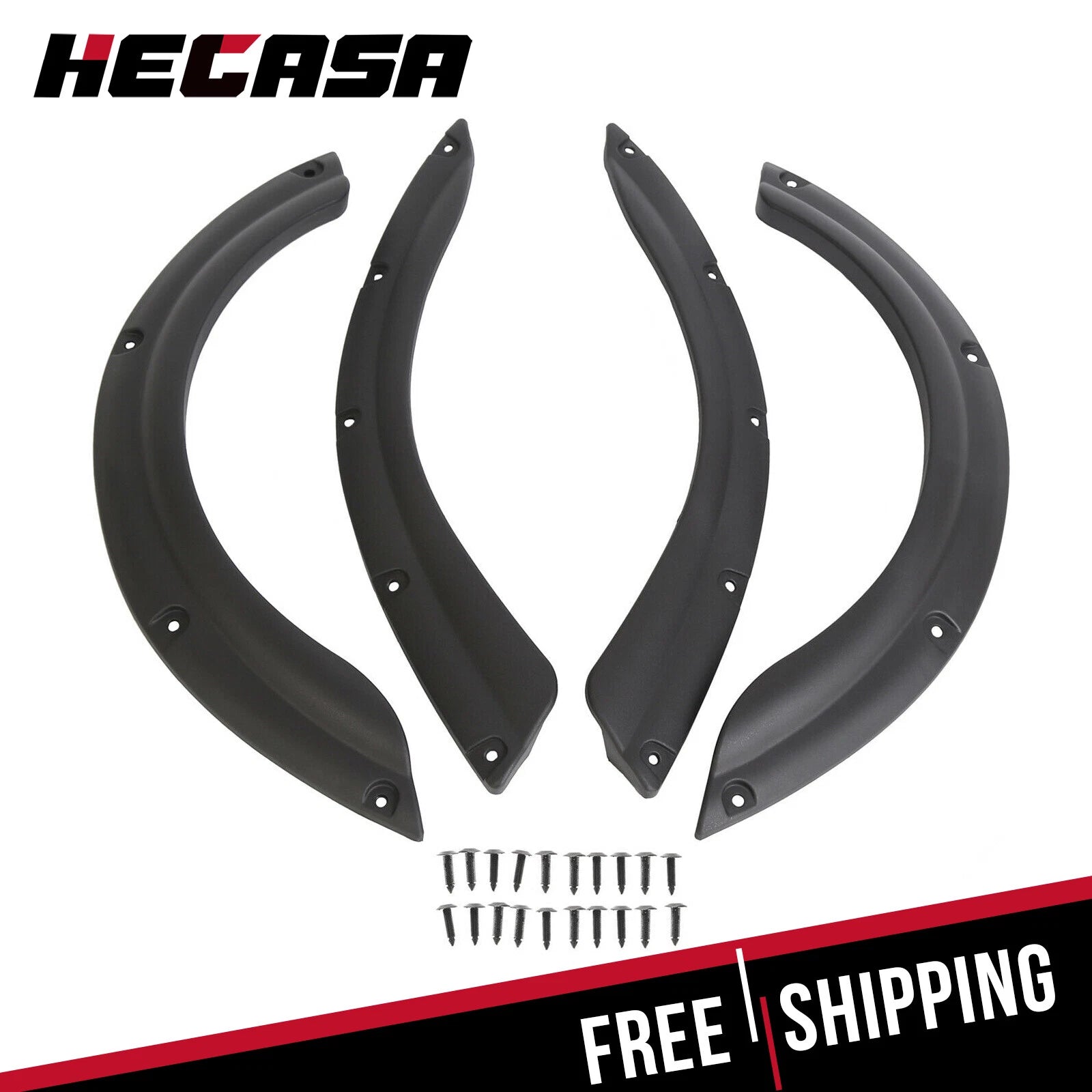Set of 4 Fender Flares for Yamaha Drive G29 (2007–2016)