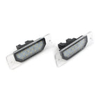 2X LED License Plate Light for Infiniti FX35 FX45 Q45 I30 I35 Q70 (2003–2017)