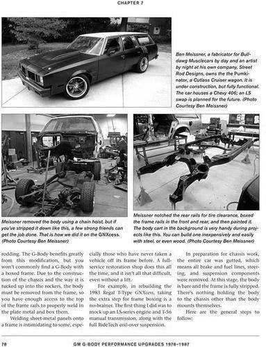 Performance Upgrades Manual Guide for G-Body Vehicles (1982-1988)
