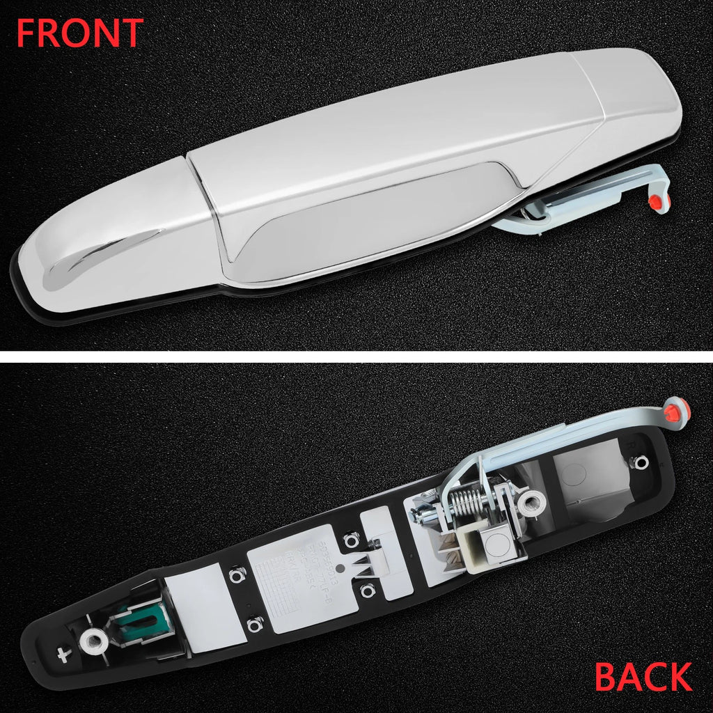 Chrome Door Handle for Chevy GMC (2007-2013) Right Side Rear