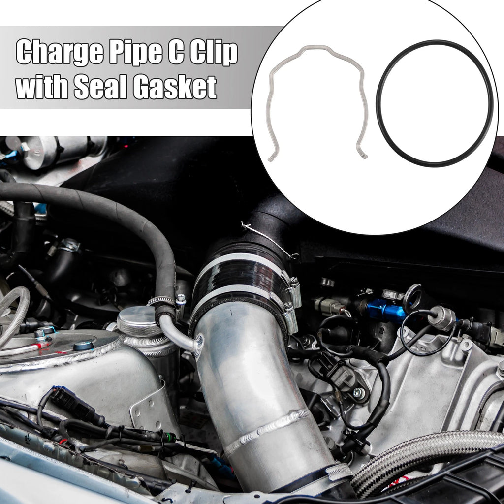 Set of 1 Charge Pipe C Clip with O Ring Seal for BMW 335i (N54 N55)