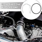 Set of 1 Charge Pipe C Clip with O Ring Seal for BMW 335i (N54 N55)