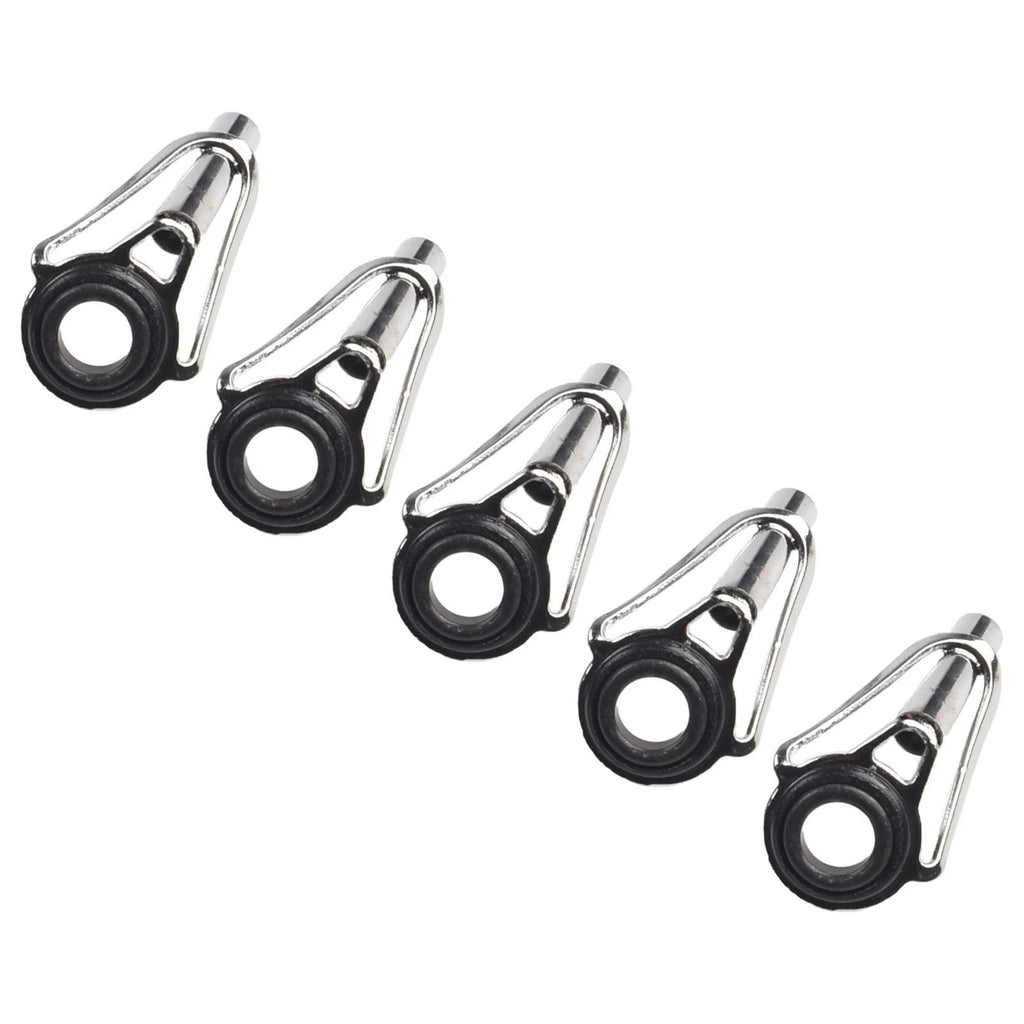 30pcs Set Fishing Rod Guides Rings for Saltwater (Smooth Iron)