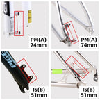 Brake Adapter for IS PM A B to PM (Compatible)