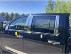 4pc. Luxury FX Window Sill Accent for 20-24 Chevrolet Silverado 3500 HD Crew Cab