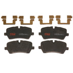Set of 4 Rear Disc Brake Pads for Land Rover Range Rover Sport (2014–2022)