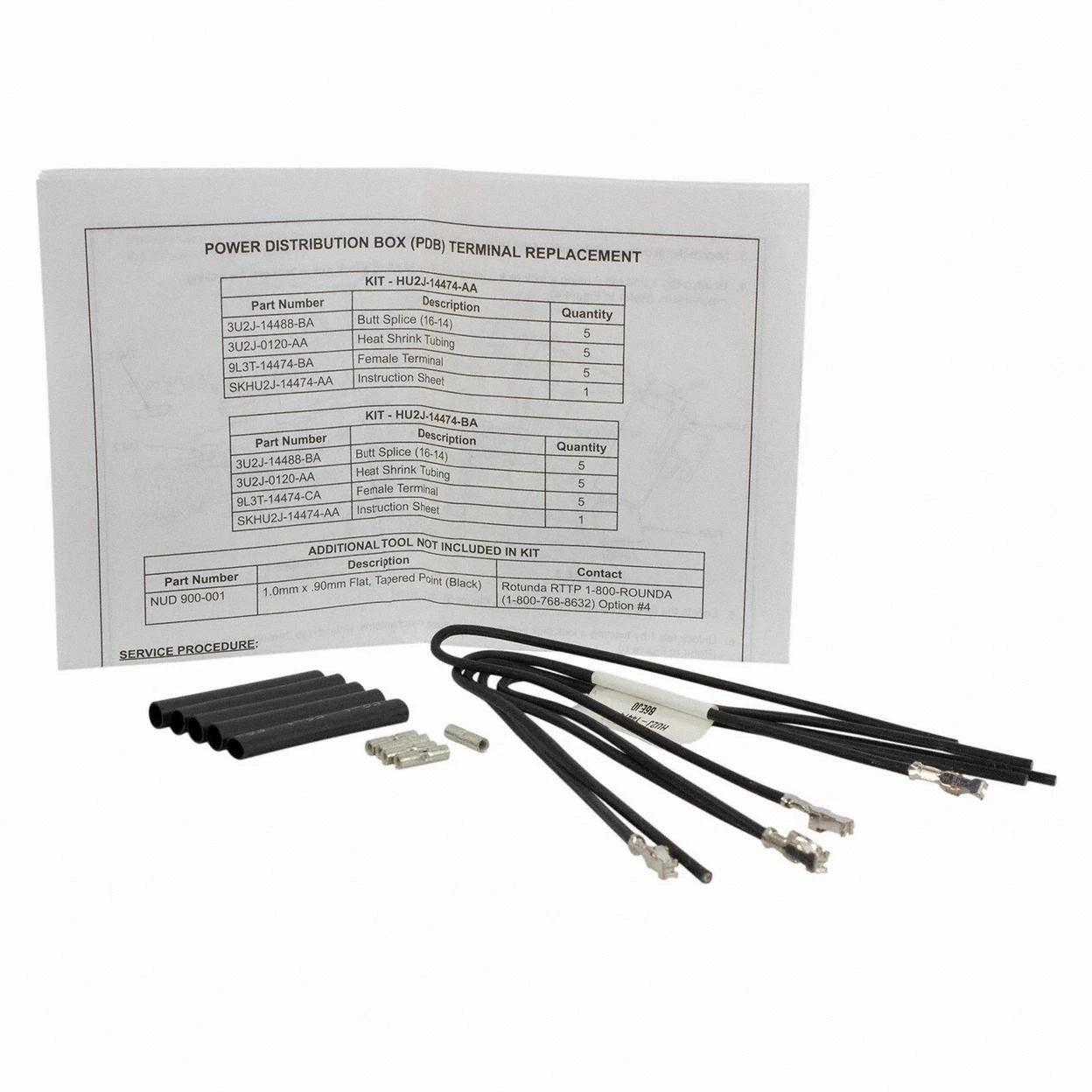 Motorcraft WT-1019 Fuel Pump Jumper Harness Kit for Ford Expedition Bronco (1997–2003)
