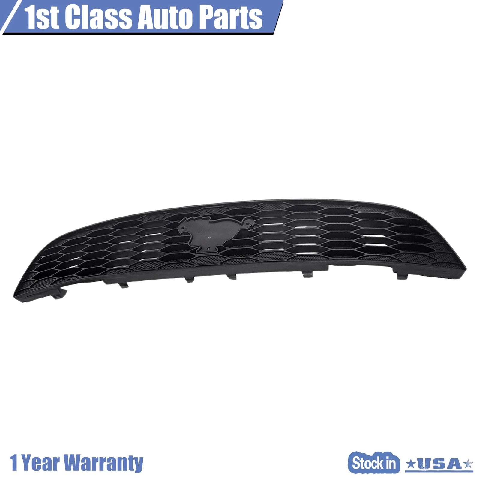 Glossy Black Honeycomb Grille for Ford Fusion (2010-2012)