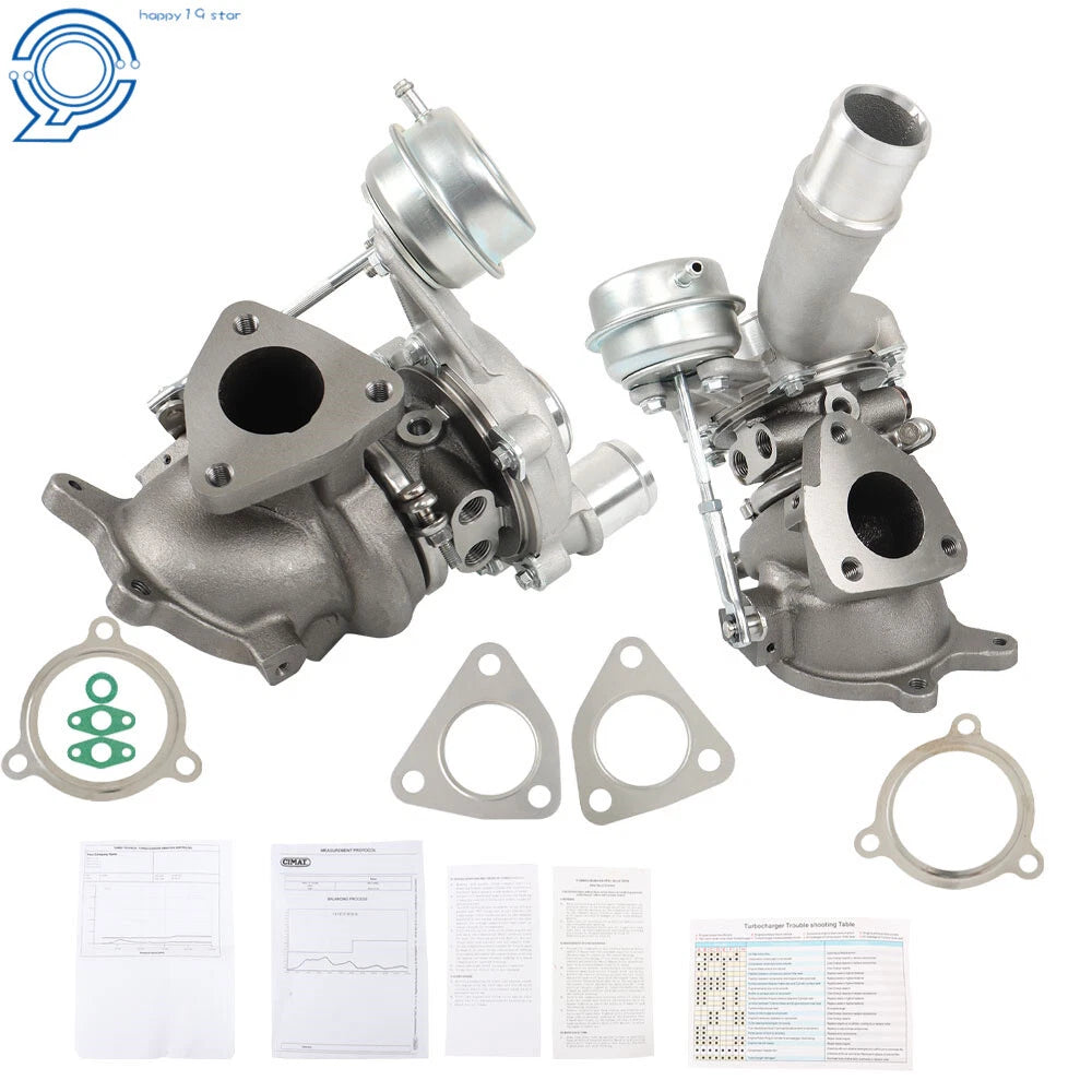 Set of 2 Turbochargers for Lincoln MKS MKT (2010–2016) 3.5L