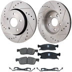 Brake Disc & Ceramic Pad Kit for Jeep Grand Cherokee (2011–2016)