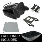 Trunk Backrest Pad Rack Mount Plate for Harley Touring (2014–2026)
