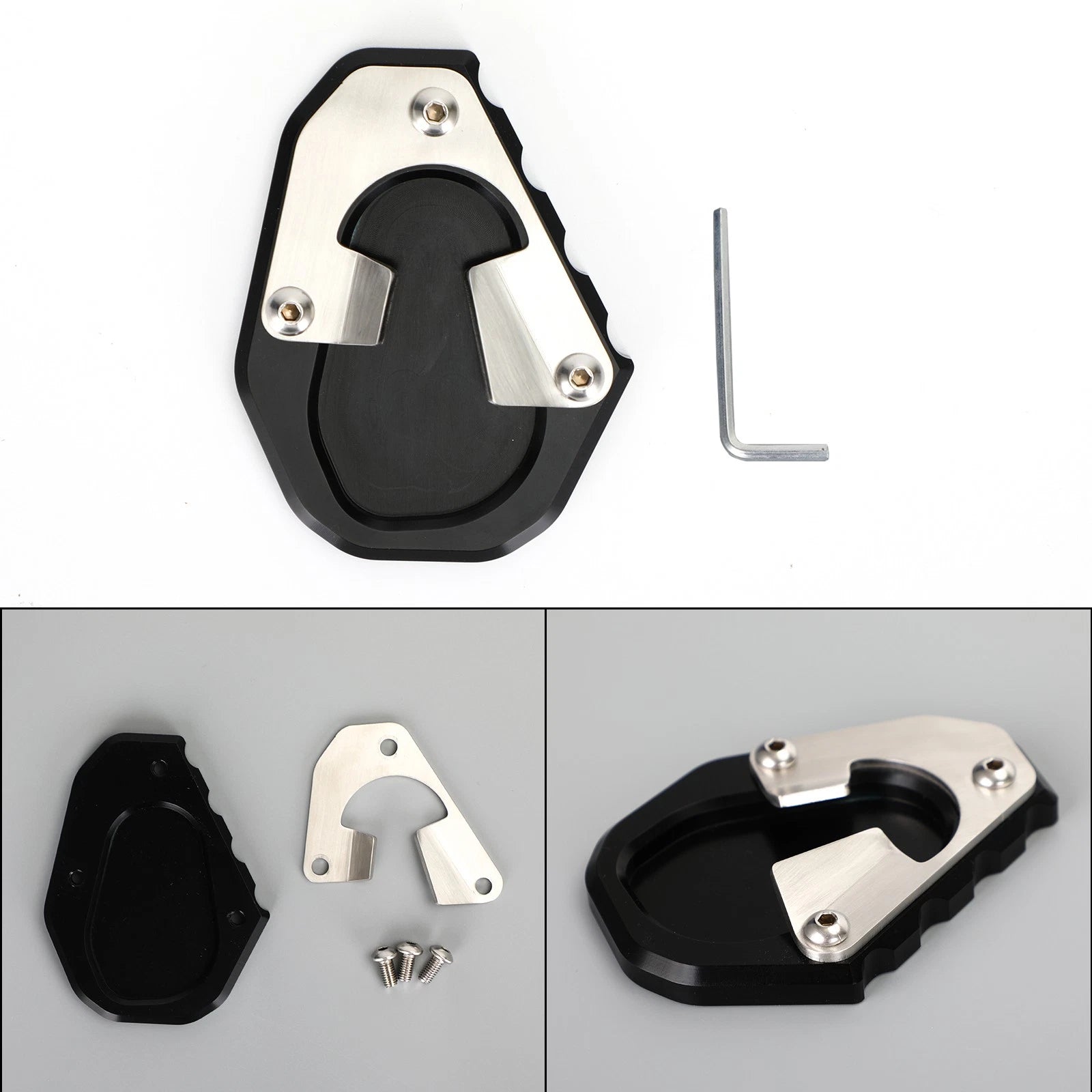 Kickstand Enlarger Plate Pad for Triumph Tiger 900 Rally Pro (2020)