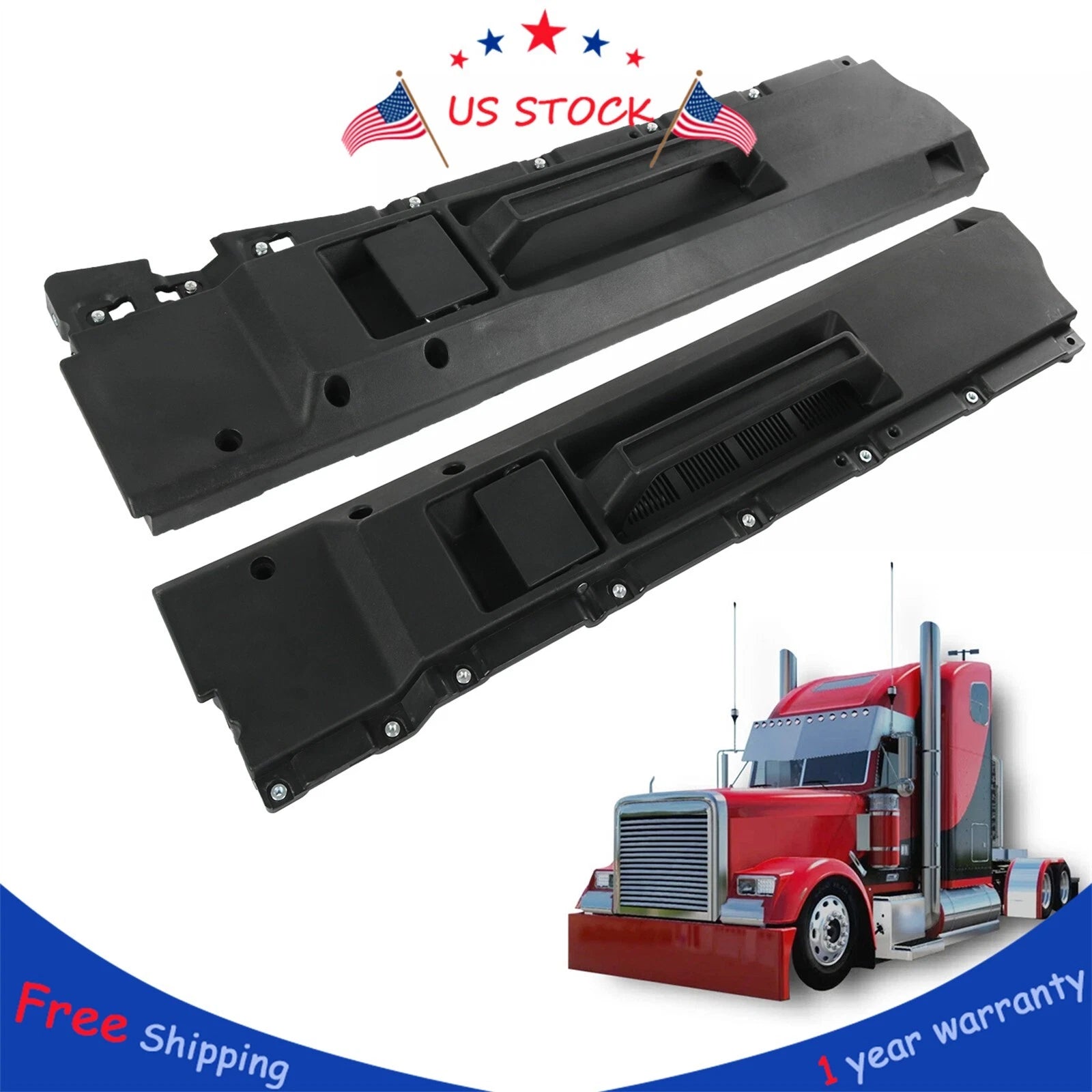 Set of 2 Interior Door Handles for Freightliner (1988–2012)