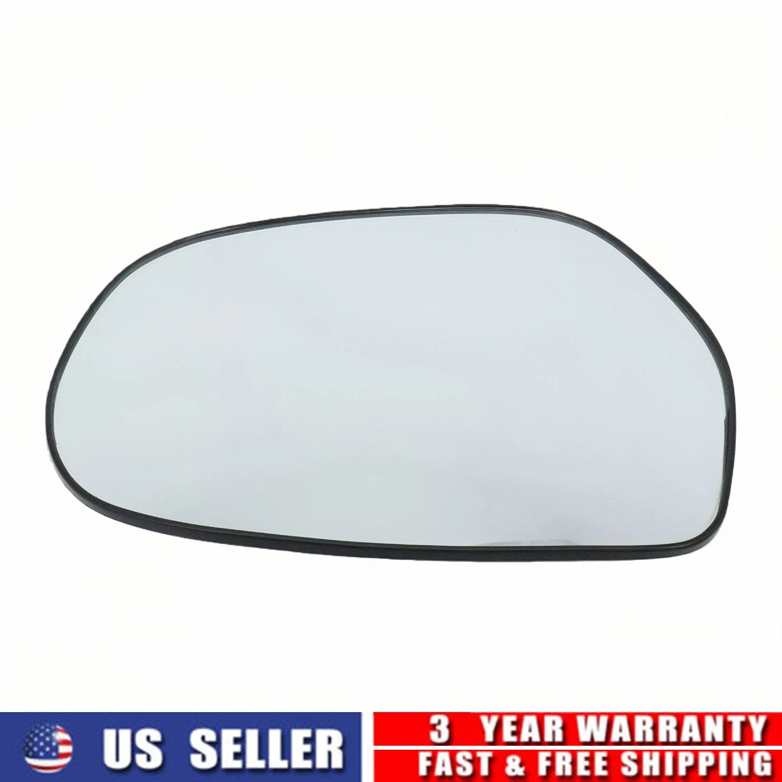 Set of 1 Left Side Mirror Glass for Lexus GX470, Toyota 4Runner (2003–2009)