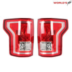Set of 2 Tail Lights for Ford F-150 (2015–2017) Halogen Left & Right