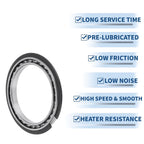 Deep Groove Ball Bearing P5 for Scooter Skateboard Wheel (95x120x13mm)
