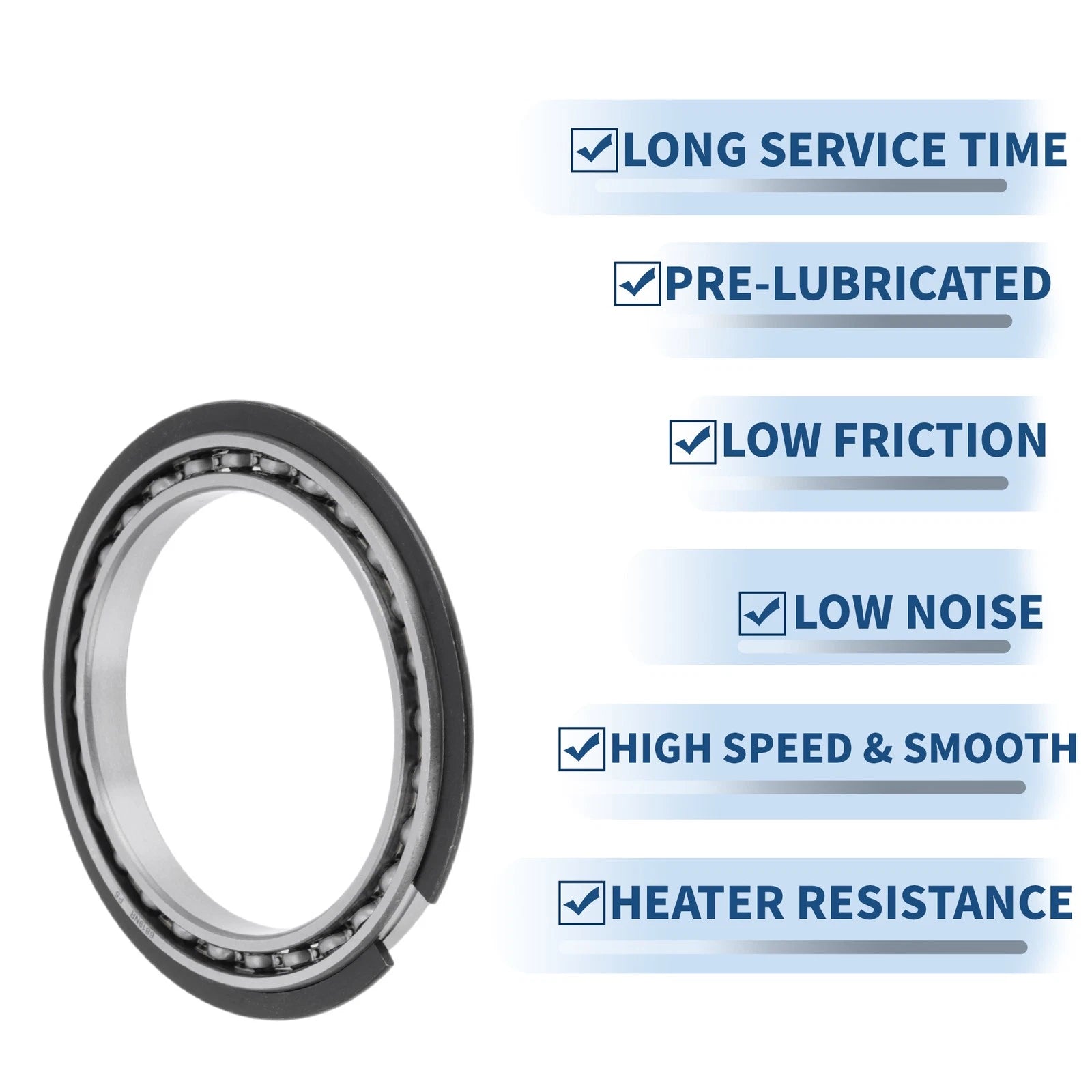 Deep Groove Ball Bearing P5 for Scooter Skateboard Wheel (95x120x13mm)