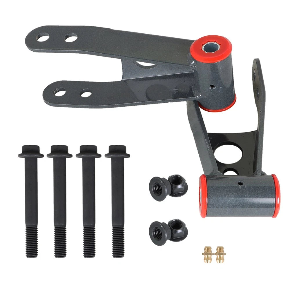 2" Adjustable Rear Lift Shackles for Jeep Cherokee XJ (1984–2001)