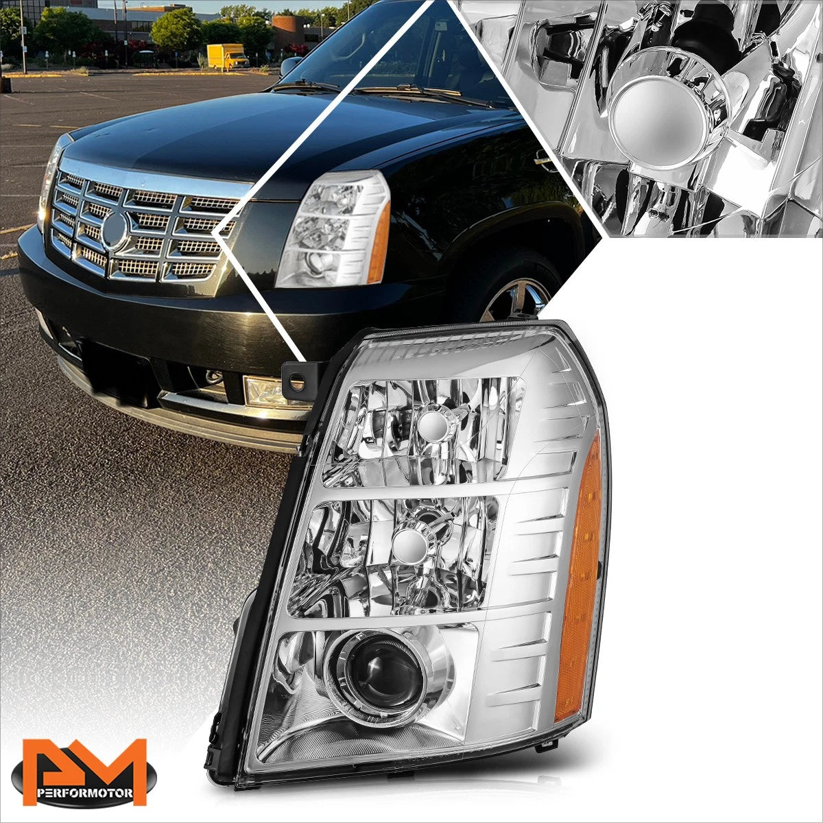 HID Projector Headlight for Cadillac Escalade (2007–2009)