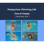 Floating aquatic dumbbells for pool fitness (EVA)