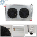 4 Row Radiator with Shroud Fan for Chevy C/K C10 C20 C30 K10 K20 (1973–1987)