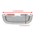 Chrome Luxury Mesh Front Upper Hood Bumper Grille for GMC Envoy (2002–2008)