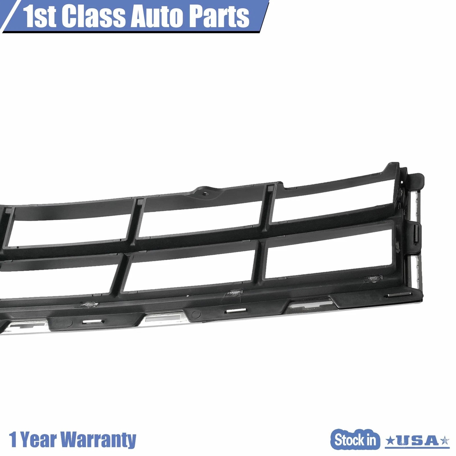 Lower Grille for Cadillac SRX (2010-2012) Textured Gray Plastic