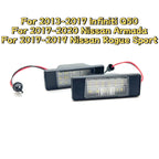 LED License Plate Light for Nissan Rogue Sport Armada (2017–2019)