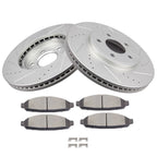 Front Brake Pads and Rotors for Lincoln Town Car, Ford Crown Victoria