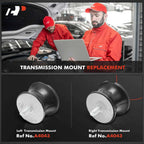 2X Transmission Mount for BMW 335i xDrive M3 530i 535i Z4 (2007–2013)