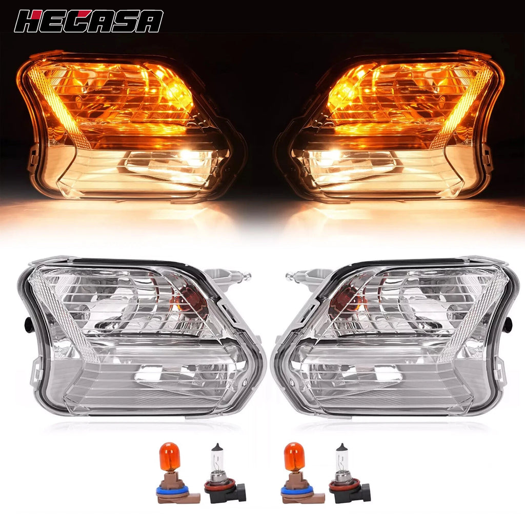 Set of 2 Front Fog Lights for Ford Escape Kuga (2017–2019)
