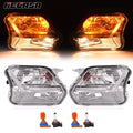 Set of 2 Front Fog Lights for Ford Escape Kuga (2017–2019)