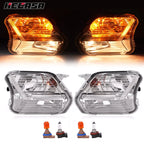 Set of 2 Front Fog Lights for Ford Escape Kuga (2017–2019)