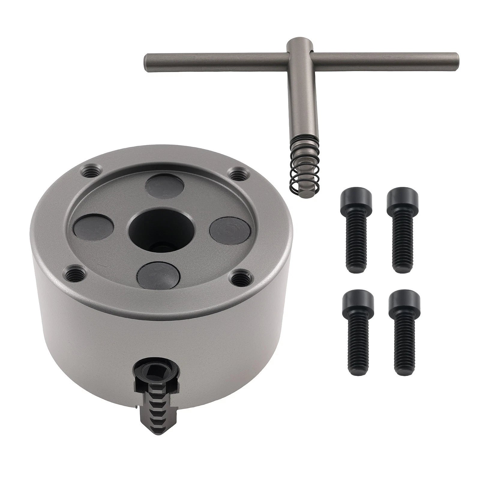 4 Jaw Self Centering Lathe Chuck for K72-100 (100mm)
