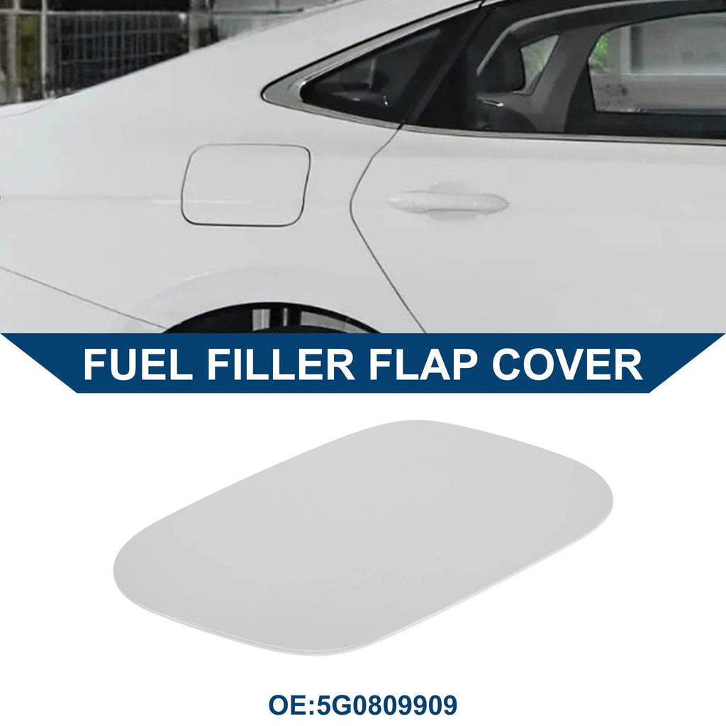 Fuel Tank Door Cap for Volkswagen Golf (2014–2018) White Filler Flap Cover