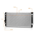 Radiator for Oldsmobile Aurora 4.0 (1995–1996) DPI-1700