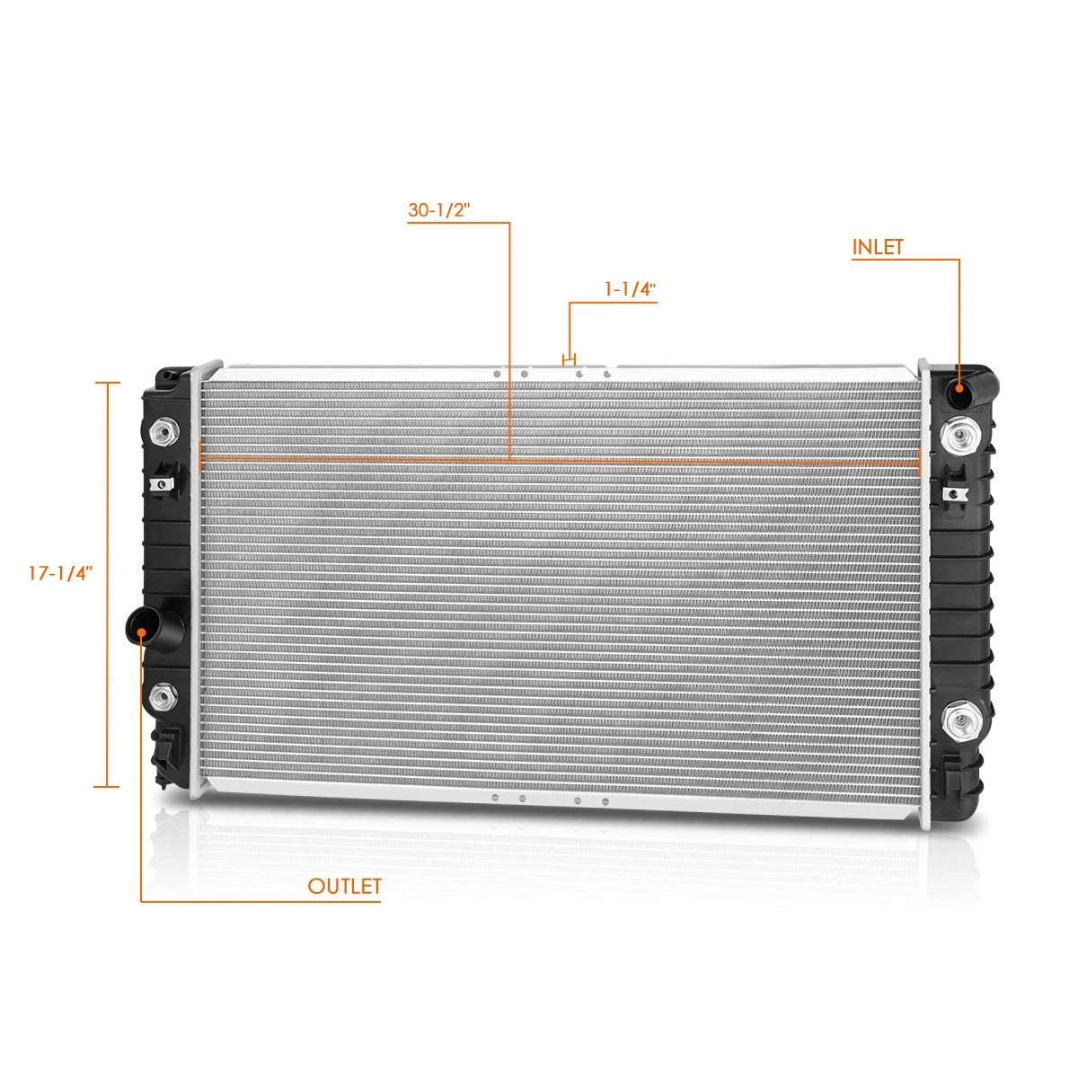 Radiator for Oldsmobile Aurora 4.0 (1995–1996) DPI-1700