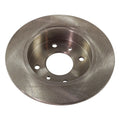 Rear Brake Disc Rotors and Pads Kit for Nissan Stanza (1990–1992)