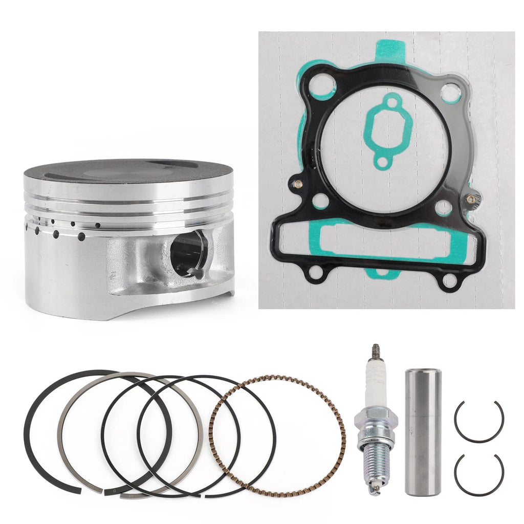 Piston Rings Gasket Spark Plug Kit for Yamaha Warrior 350 YFM350X (1987–2004)