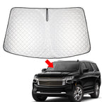 Foldable Windshield Sun Shade for Chevrolet Tahoe (2021–2025)
