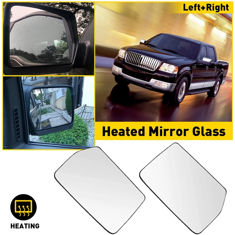 Heated Mirror Glass Set for Ford F150 (2005–2010)