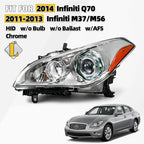 HID Headlight for Infiniti M37 (2011–2014) AFS Left Side