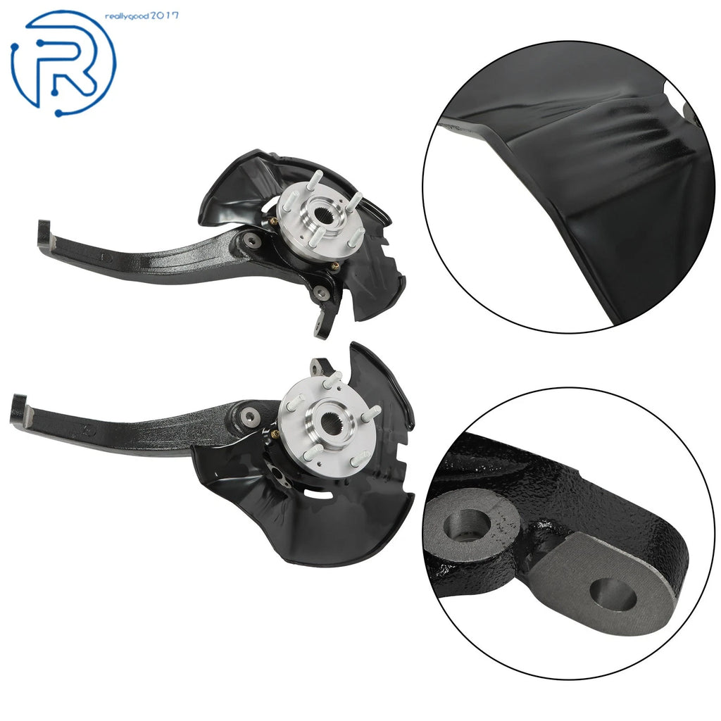 Front Steering Knuckle & Wheel Hub Bearing for Hyundai Sonata (2006-2010)